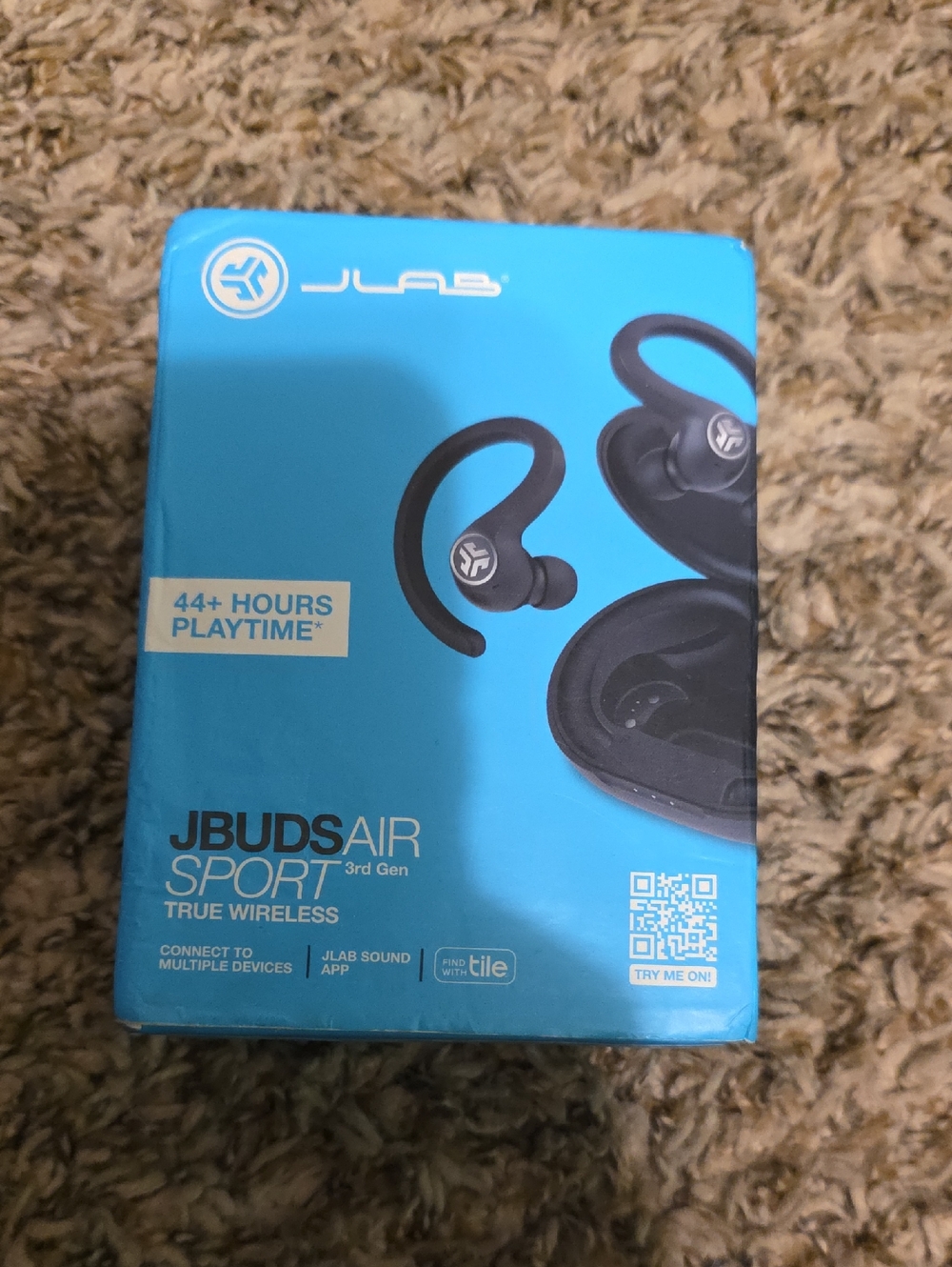 JLab JBuds Air Sport True Wireless Earbuds - Black